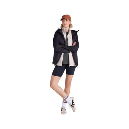 Black - Side - Animal Womens-Ladies Swerve Lightweight Waterproof Jacket