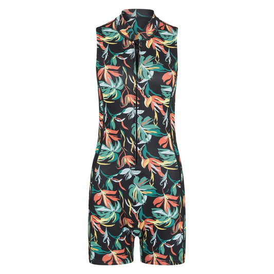 Green - Front - Mountain Warehouse Shorty Tropical Swimming Wetsuit