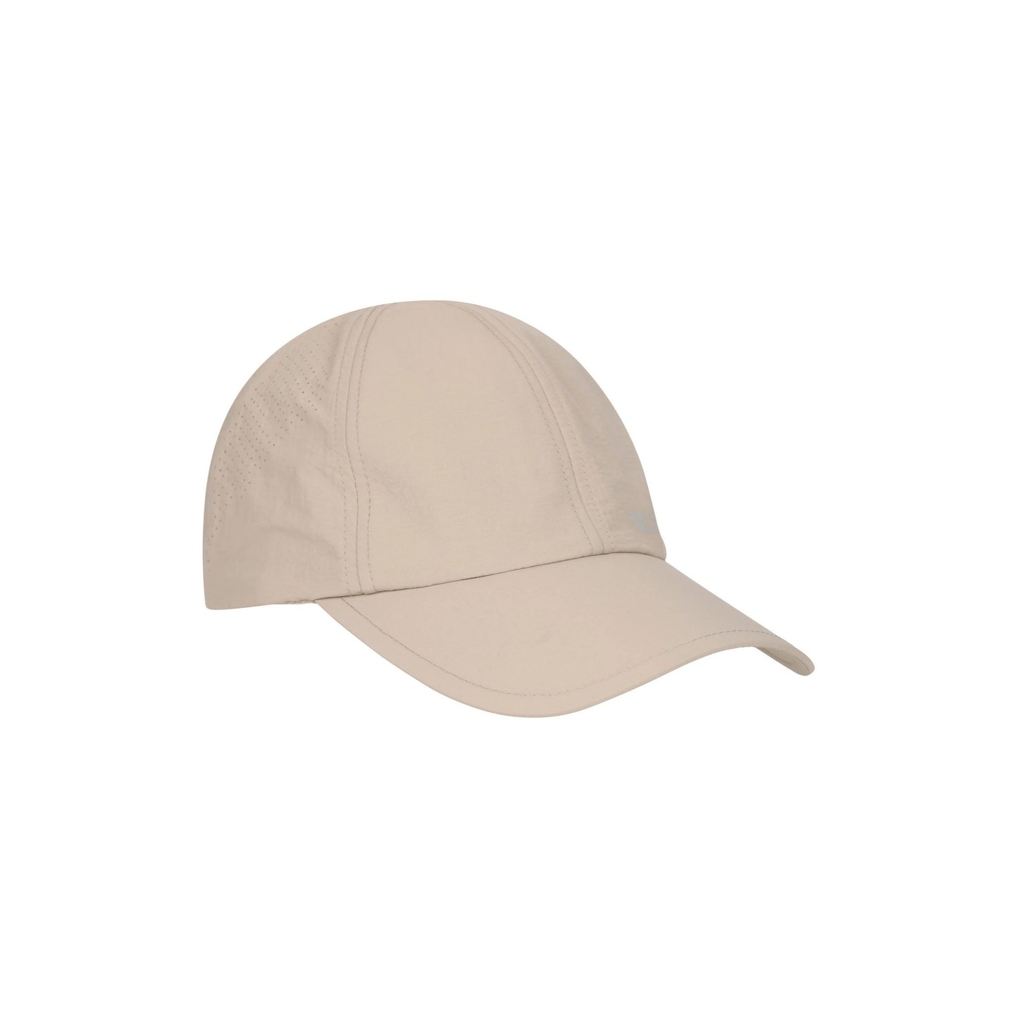 Beige - Side - Mountain Warehouse Tech Perforated Lightweight Hiking Cap