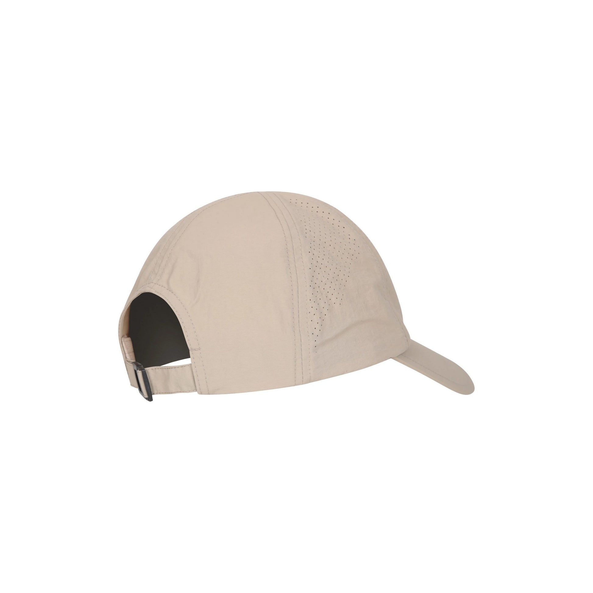 Beige - Pack Shot - Mountain Warehouse Tech Perforated Lightweight Hiking Cap
