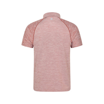 Rust - Back - Mountain Warehouse Mens Nova Polo Shirt