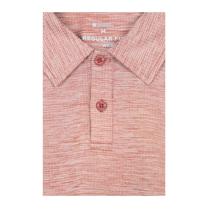Rust - Lifestyle - Mountain Warehouse Mens Nova Polo Shirt