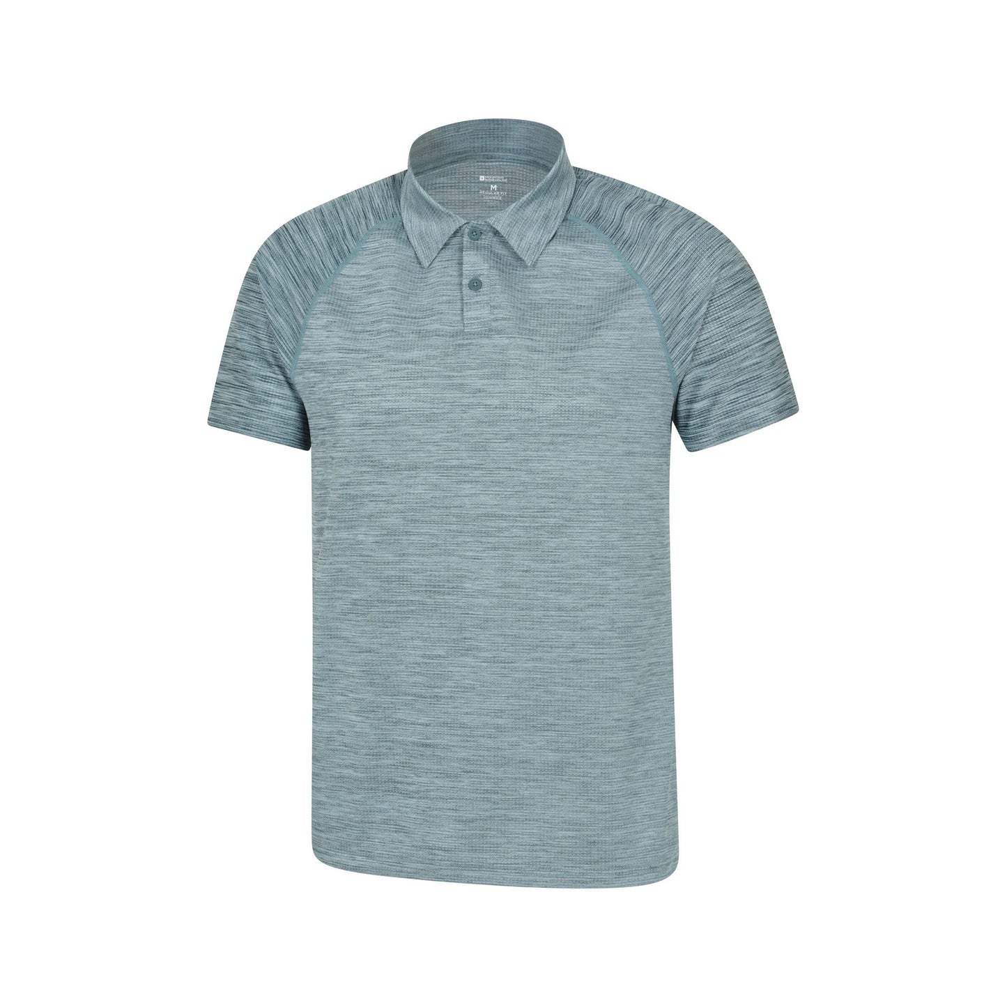 Blue - Side - Mountain Warehouse Mens Nova Polo Shirt