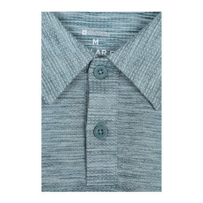 Blue - Lifestyle - Mountain Warehouse Mens Nova Polo Shirt