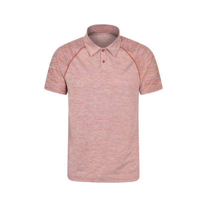 Rust - Front - Mountain Warehouse Mens Nova Polo Shirt