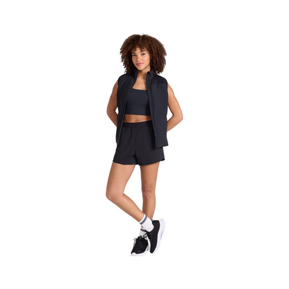 Black - Side - Animal Womens-Ladies Active Gilet