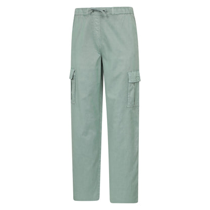 Light Khaki - Side - Mountain Warehouse Womens-Ladies Ivy Cargo Trousers