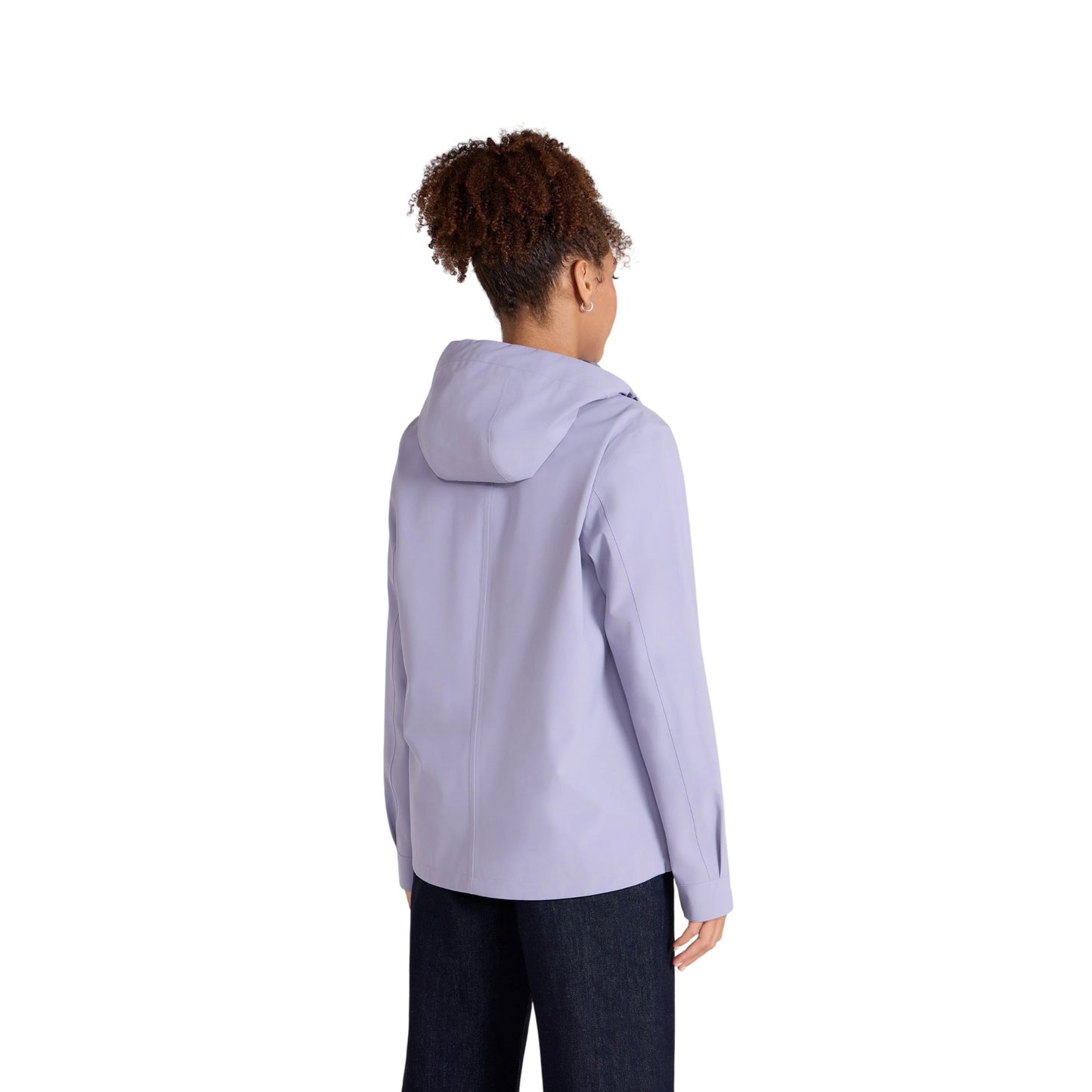 Lilac - Back - Animal Womens-Ladies Hyde Waterproof Jacket
