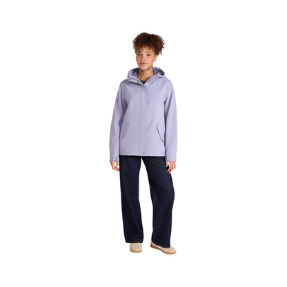 Lilac - Side - Animal Womens-Ladies Hyde Waterproof Jacket
