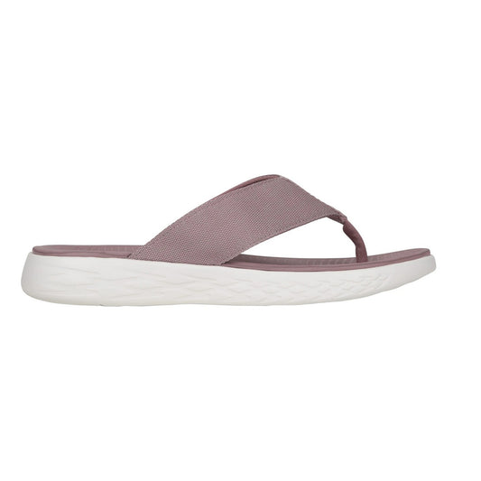 Dark Pink - Front - Mountain Warehouse Womens-Ladies Rest Comfort Flip Flops