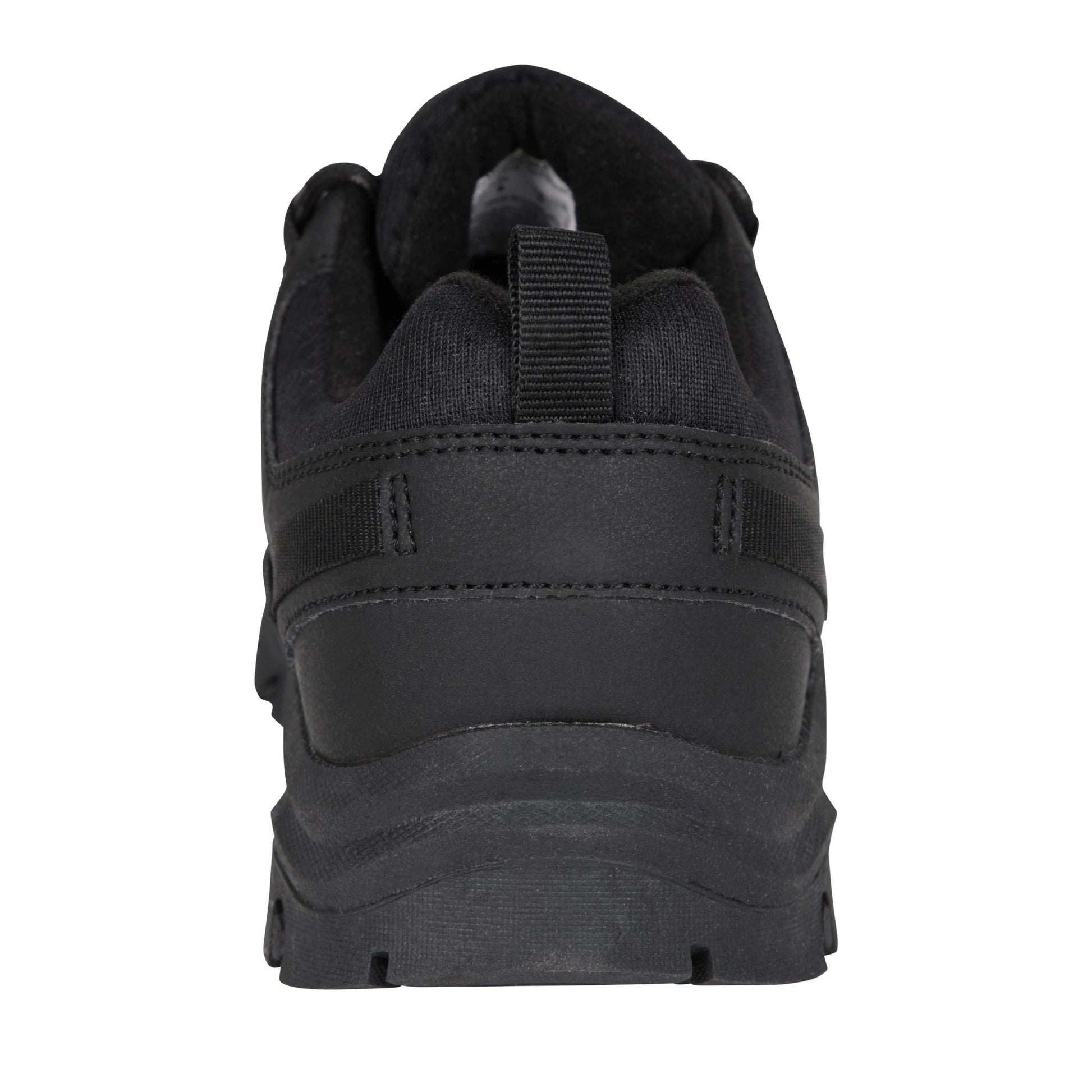 Black - Back - Mountain Warehouse Childrens-Kids Stampede Waterproof Walking Trainers