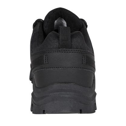 Black - Back - Mountain Warehouse Childrens-Kids Stampede Waterproof Walking Trainers