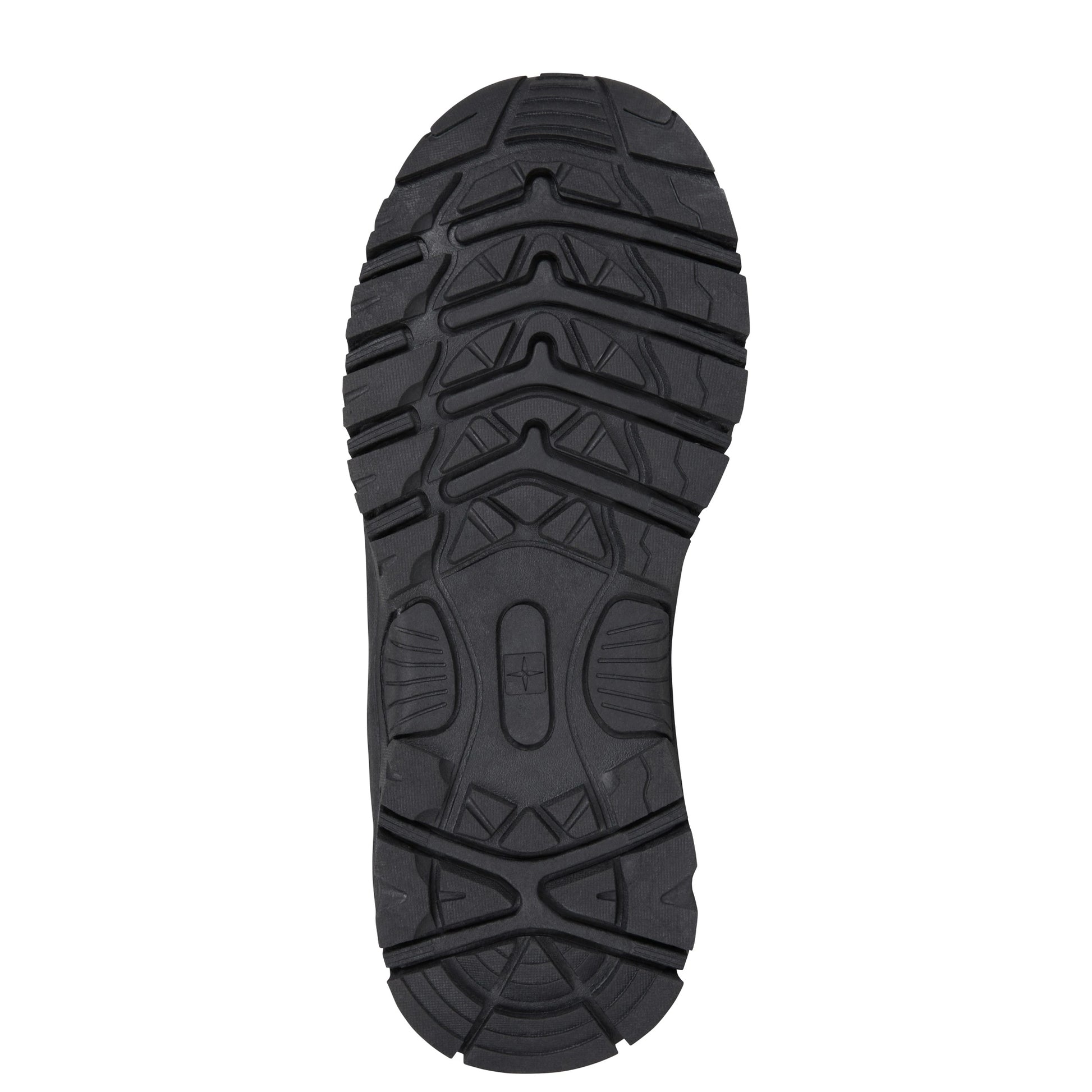 Black - Side - Mountain Warehouse Childrens-Kids Stampede Waterproof Walking Trainers