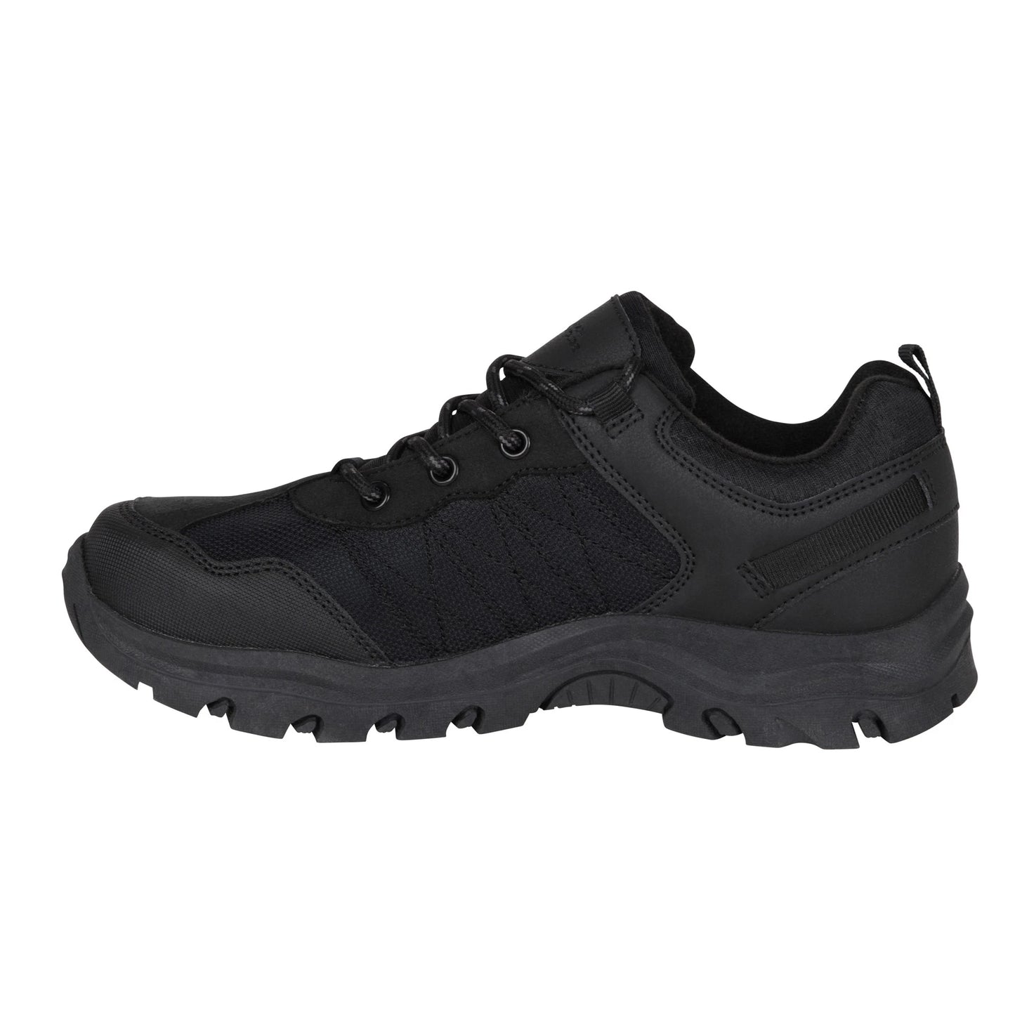 Black - Lifestyle - Mountain Warehouse Childrens-Kids Stampede Waterproof Walking Trainers