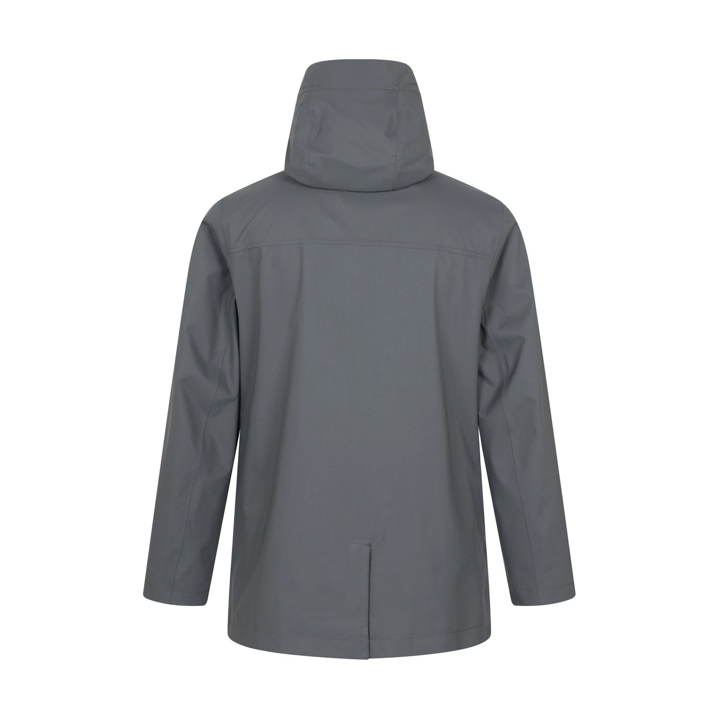 Grey - Back - Mountain Warehouse Mens Harbour Waterproof Jacket