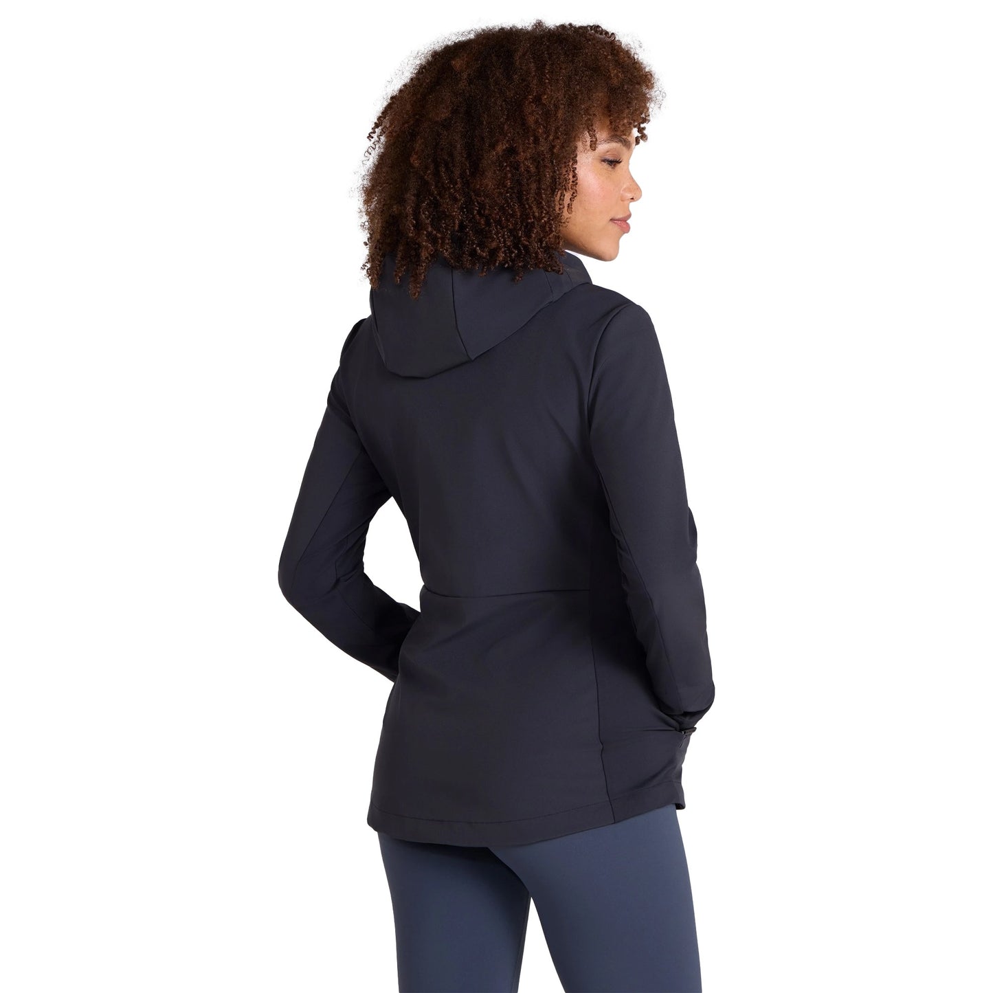 Black - Lifestyle - Animal Womens-Ladies Solstice Active Soft Shell Jacket