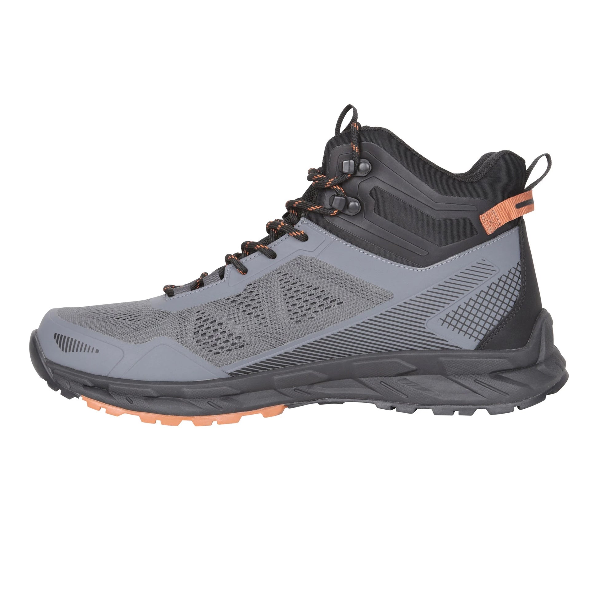 Black - Lifestyle - Mountain Warehouse Mens Crusade Leather Waterproof Walking Boots
