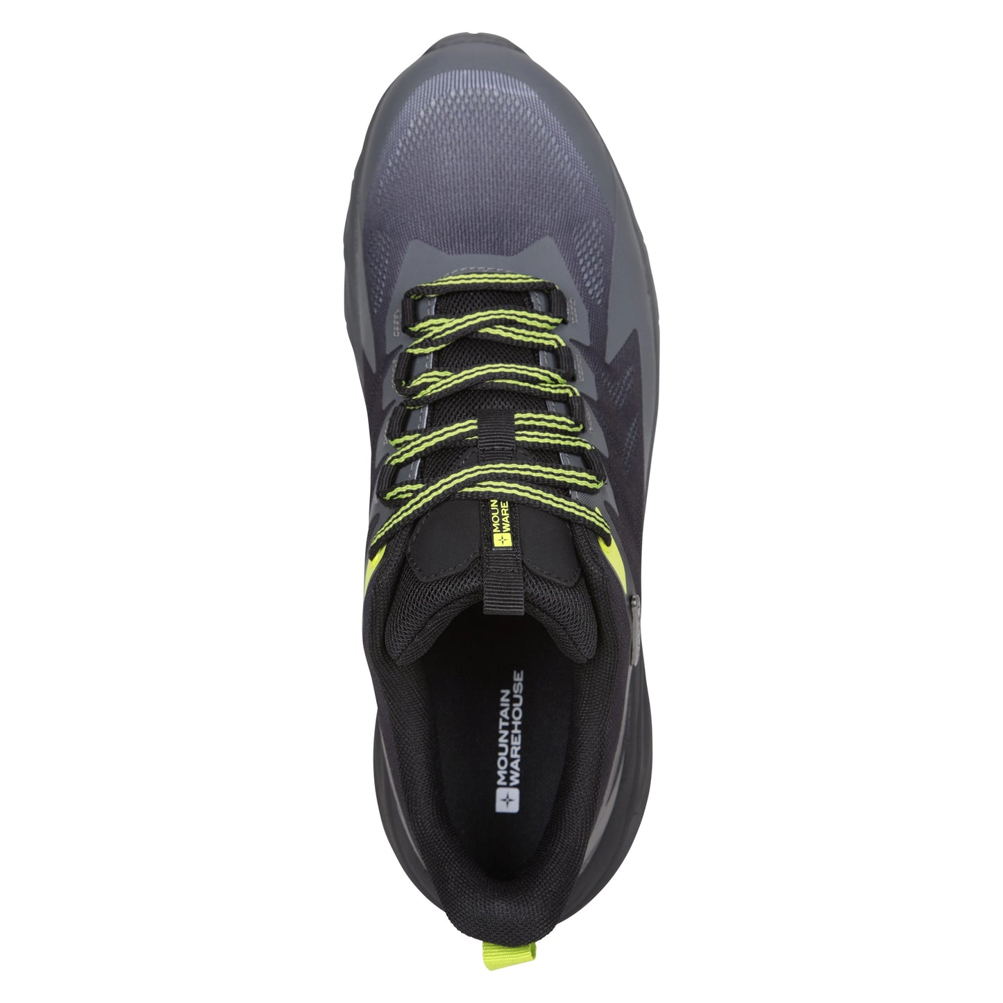 Black - Pack Shot - Mountain Warehouse Mens Andes Waterproof Active Trainers