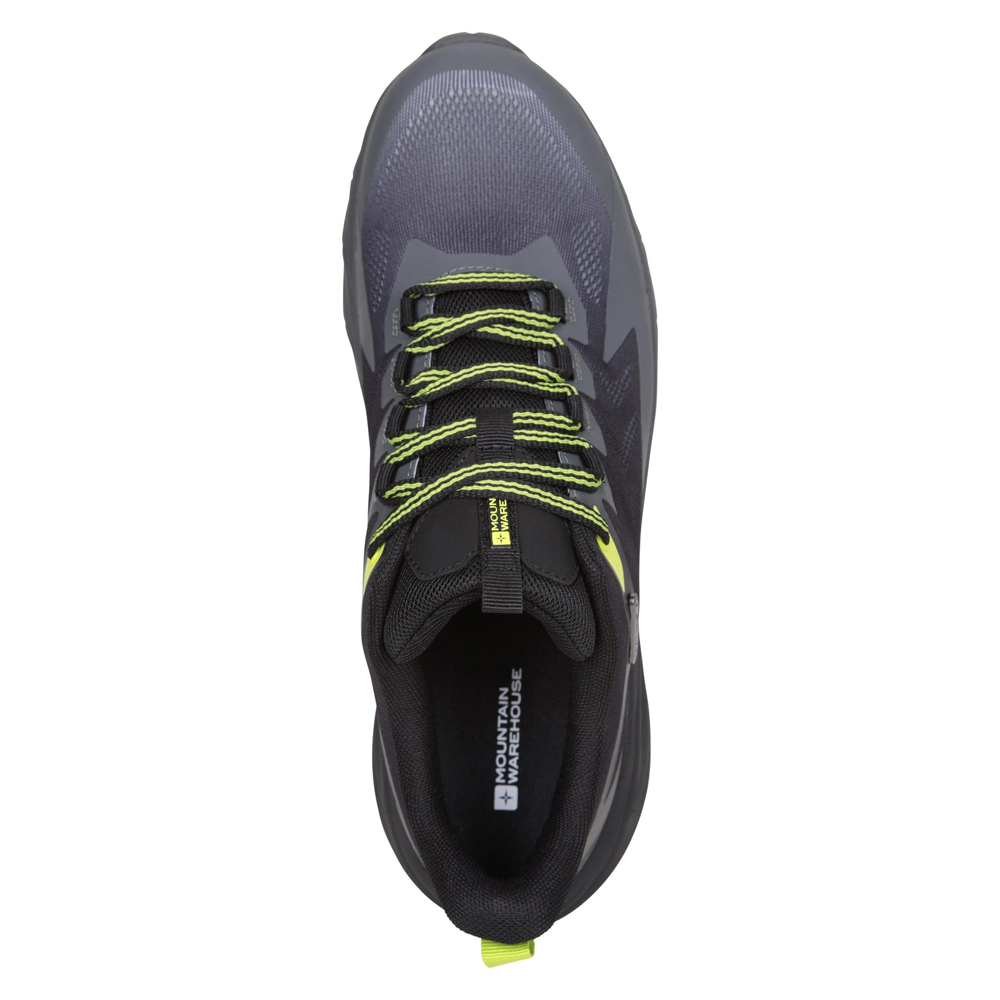 Black - Pack Shot - Mountain Warehouse Mens Andes Waterproof Active Trainers