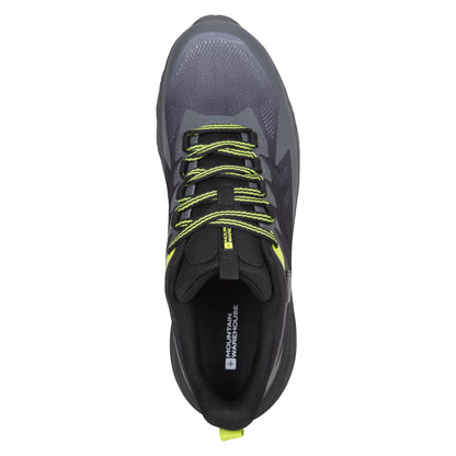 Black - Pack Shot - Mountain Warehouse Mens Andes Waterproof Active Trainers