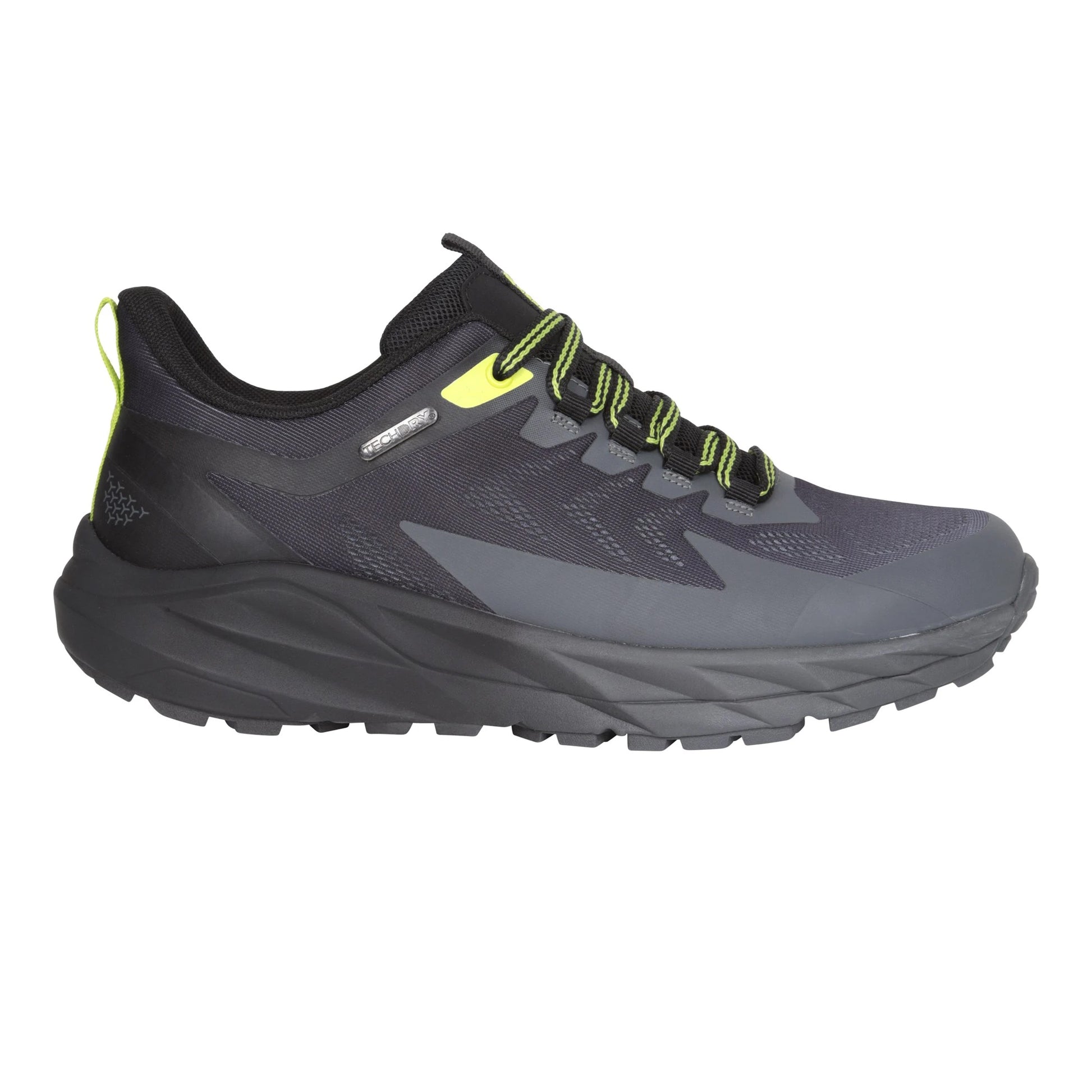 Black - Front - Mountain Warehouse Mens Andes Waterproof Active Trainers