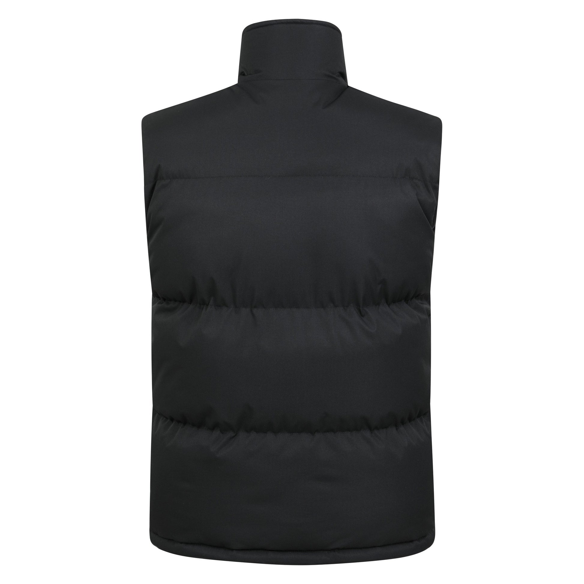 Black - Back - Mountain Warehouse Mens Rock Padded Gilet