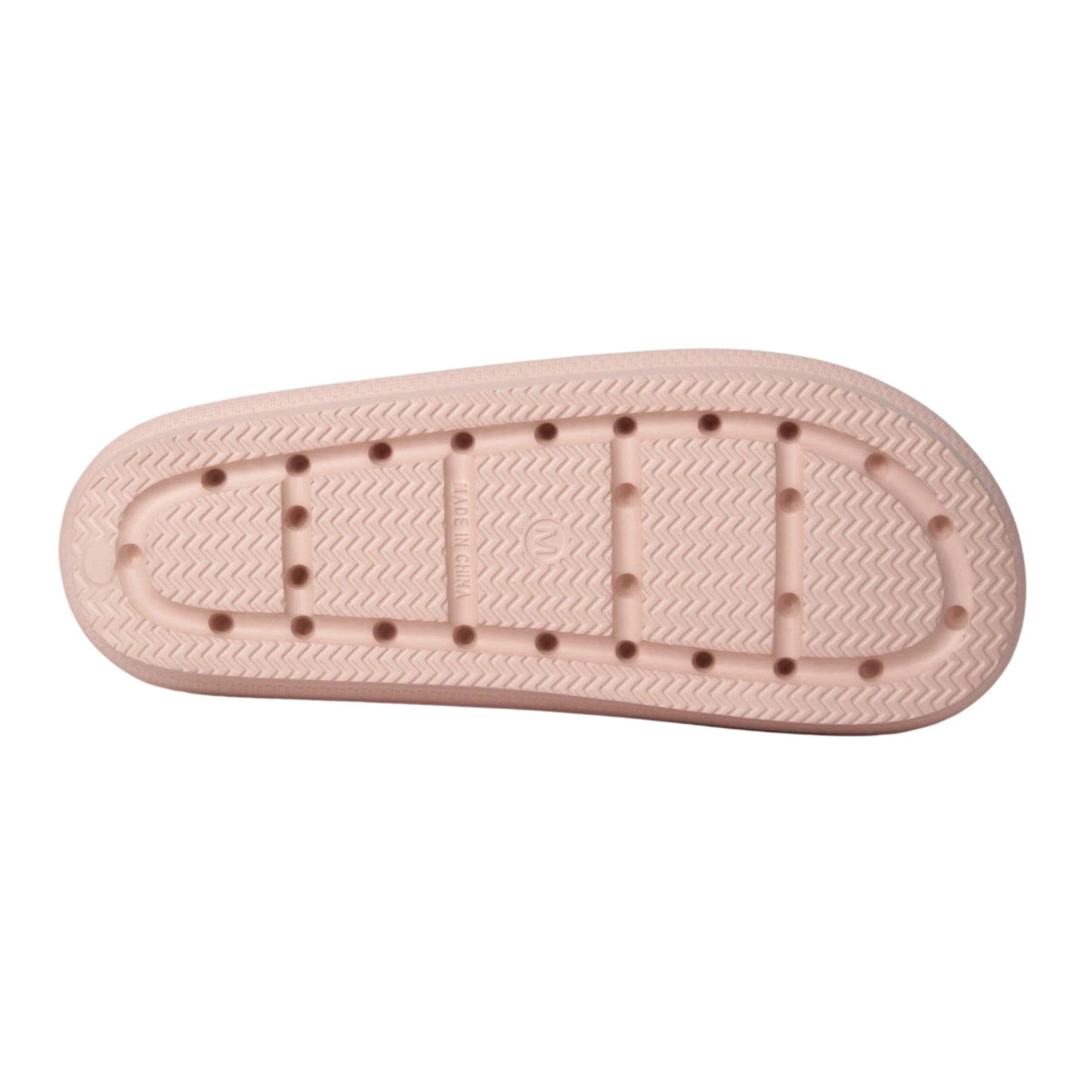 Light Pink - Back - Animal Womens-Ladies Poolside Sliders