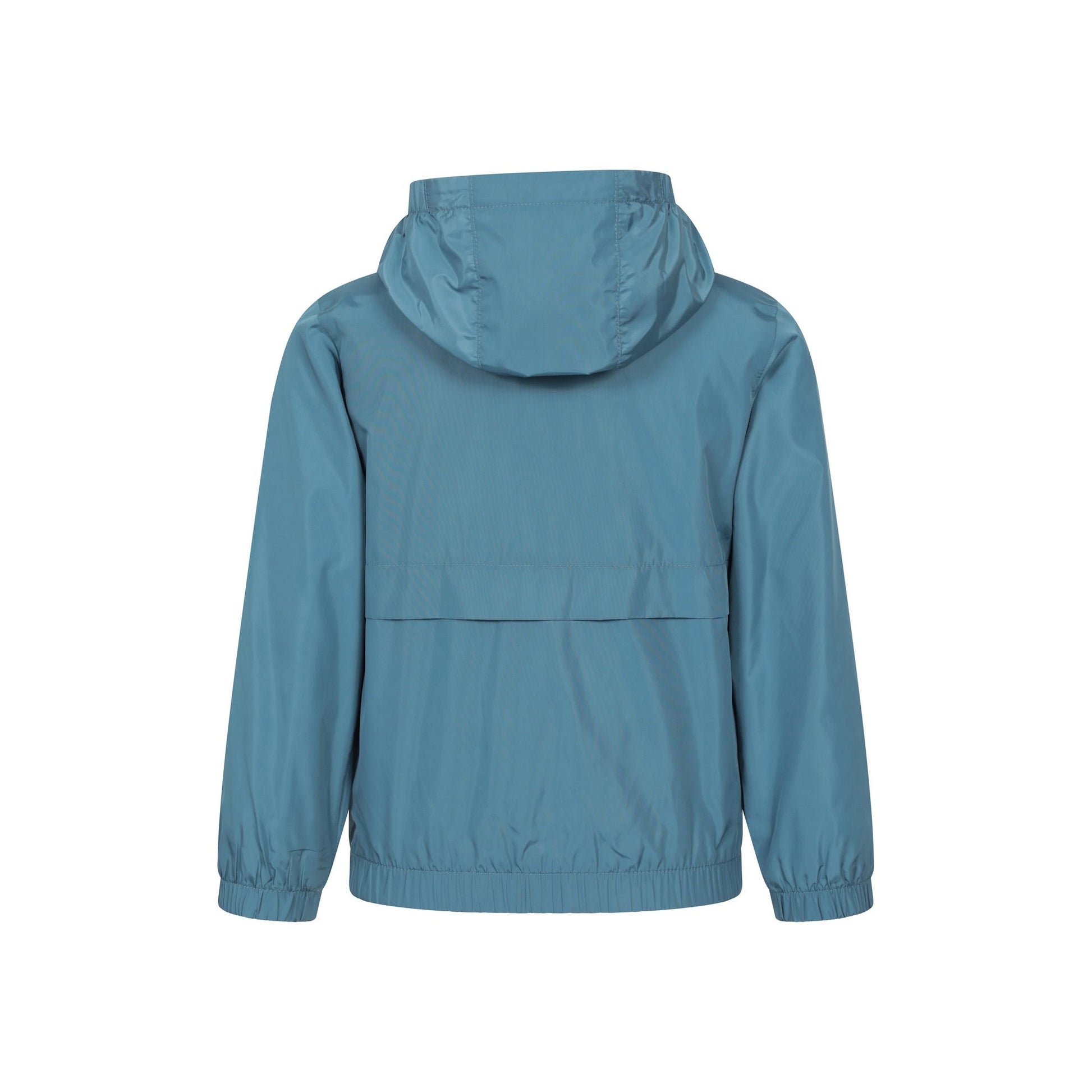 Blue - Back - Mountain Warehouse Childrens-Kids Whisper Water Resistant Jacket