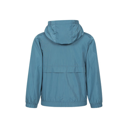 Blue - Back - Mountain Warehouse Childrens-Kids Whisper Water Resistant Jacket