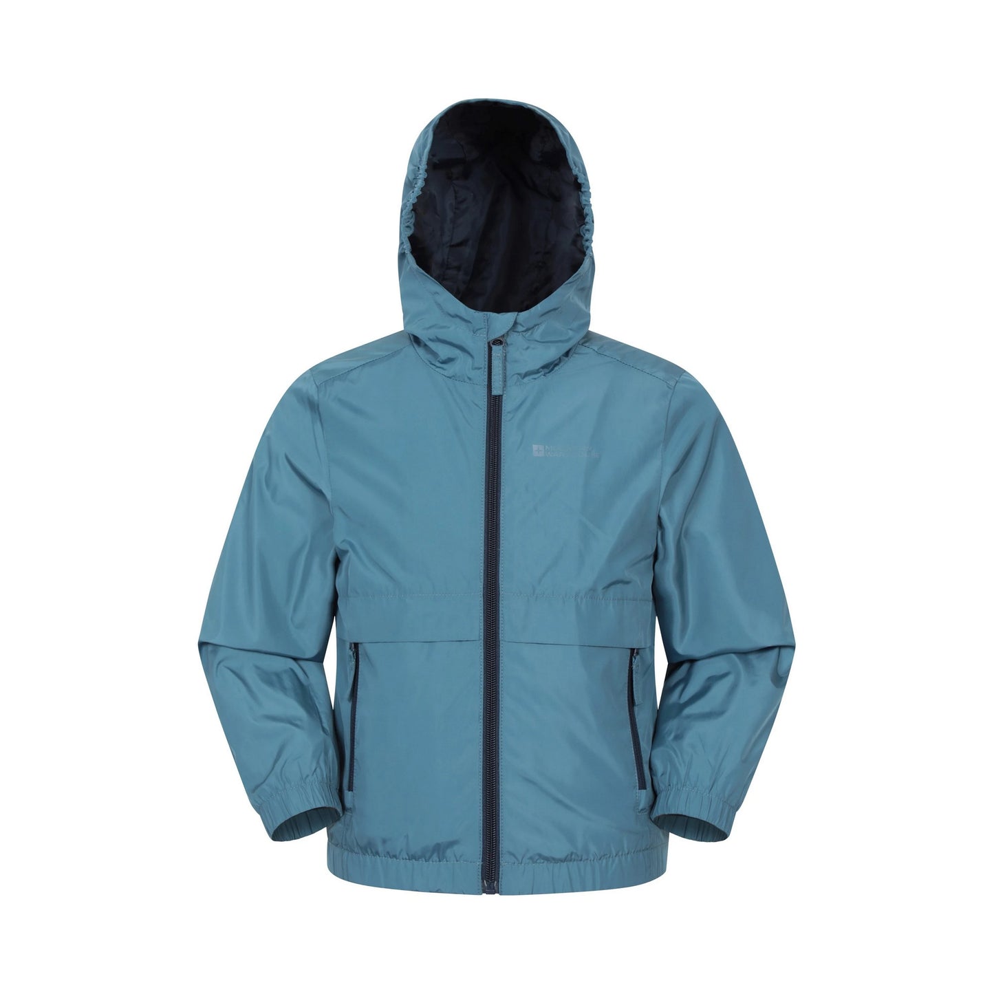 Blue - Front - Mountain Warehouse Childrens-Kids Whisper Water Resistant Jacket