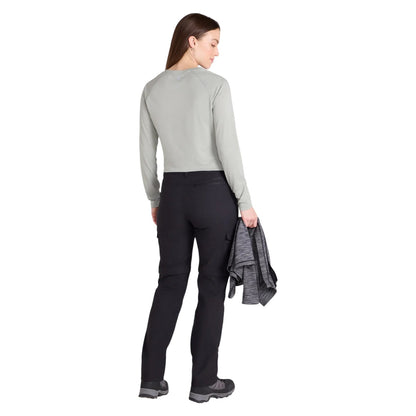 Black - Lifestyle - Mountain Warehouse Womens-Ladies Conniston Zip-Off Trousers