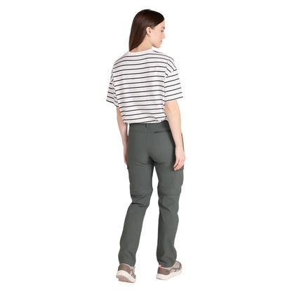 Khaki Green - Lifestyle - Mountain Warehouse Womens-Ladies Conniston Zip-Off Trousers