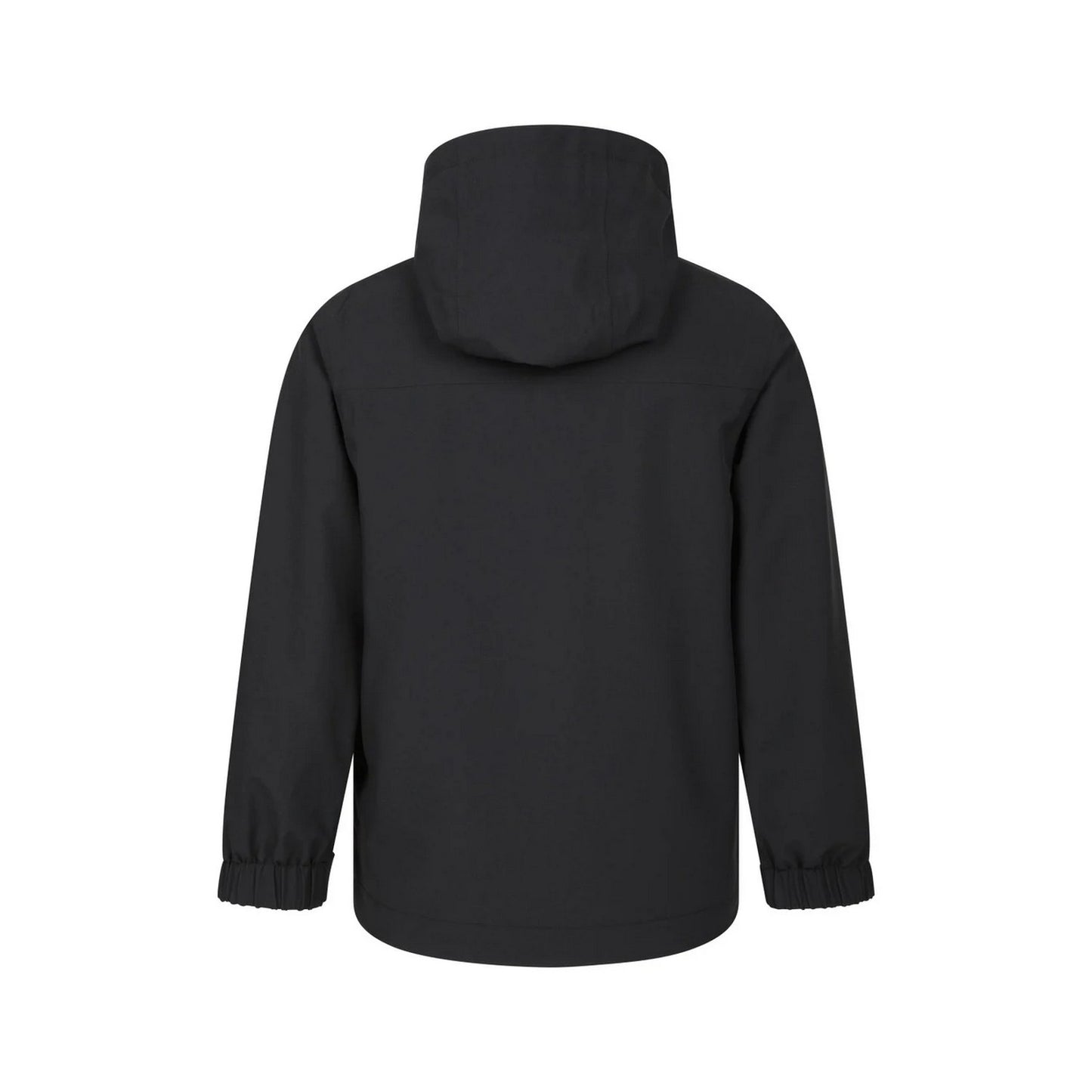Black - Back - Mountain Warehouse Childrens-Kids Rain Rover Waterproof Jacket