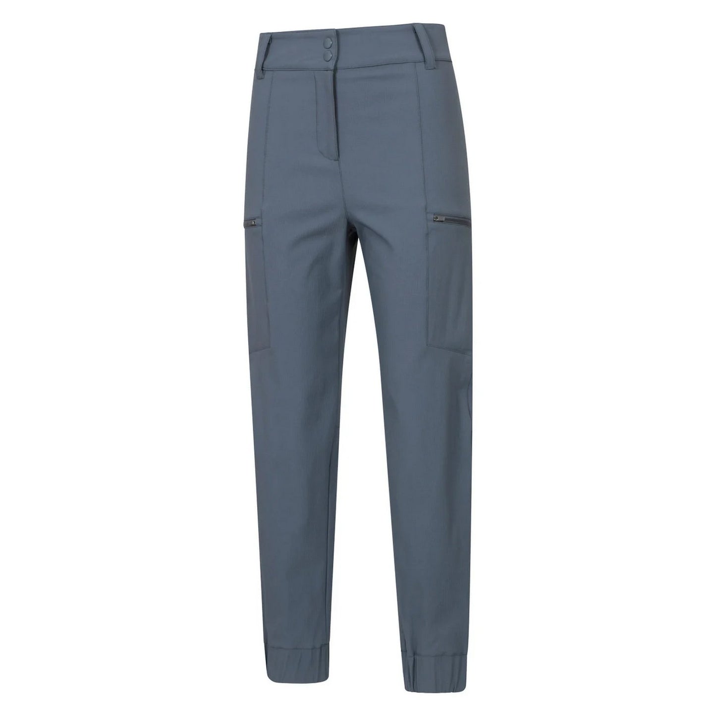 Navy - Side - Mountain Warehouse Womens-Ladies Ridge Barrel Hiking Trousers