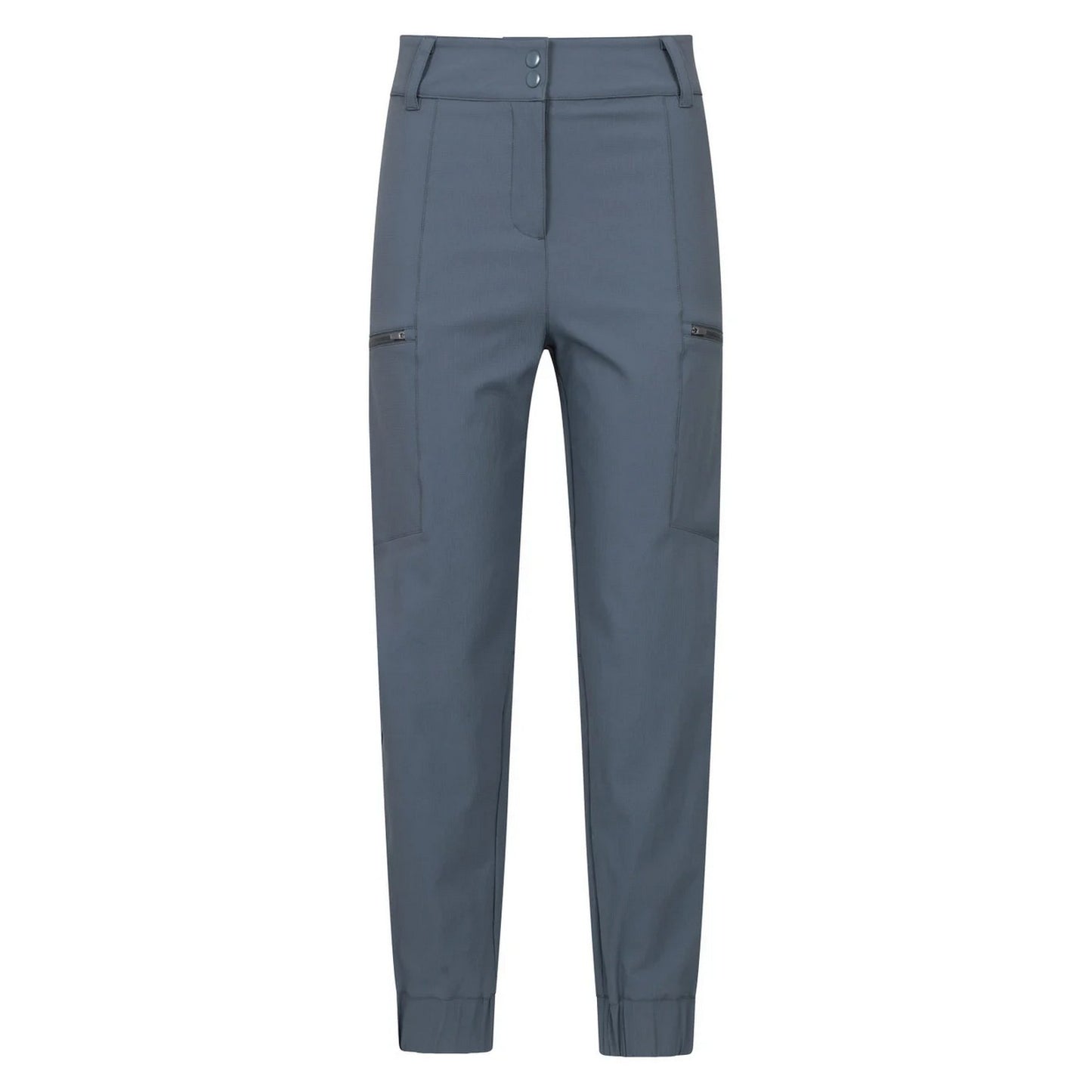 Navy - Front - Mountain Warehouse Womens-Ladies Ridge Barrel Hiking Trousers