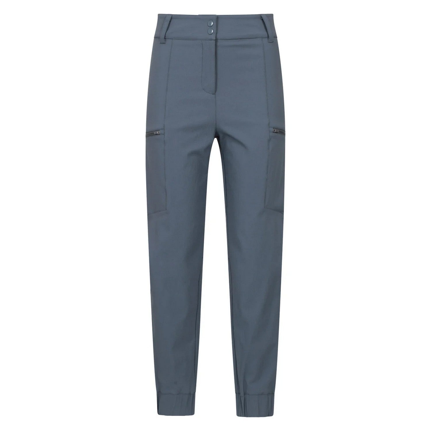 Navy - Front - Mountain Warehouse Womens-Ladies Ridge Barrel Hiking Trousers
