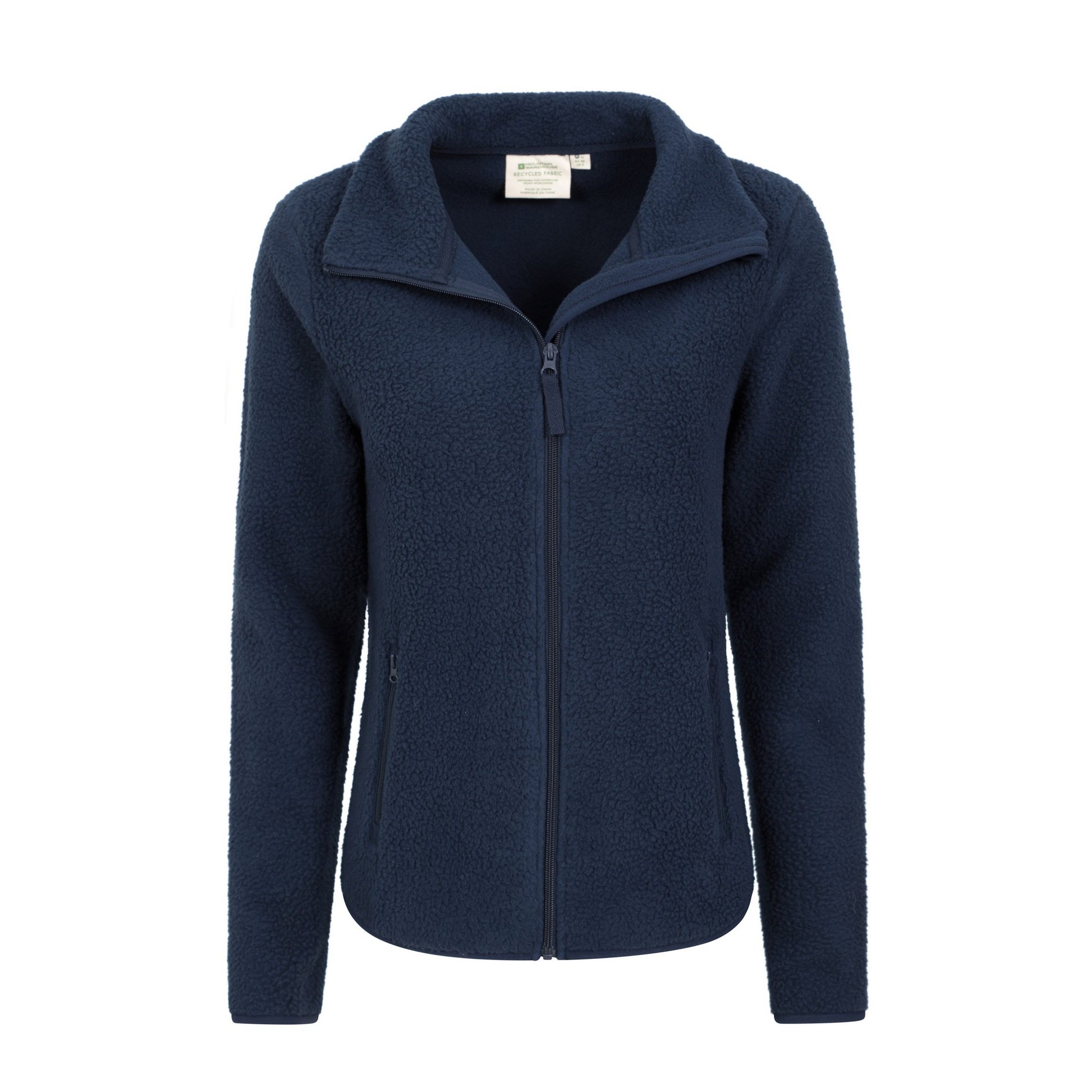Dark Blue - Lifestyle - Mountain Warehouse Womens-Ladies Cosmos Recycled Fleece Jacket