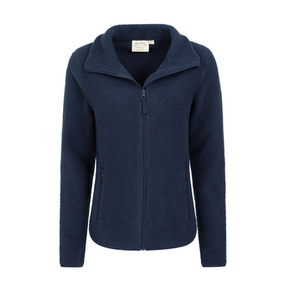 Dark Blue - Lifestyle - Mountain Warehouse Womens-Ladies Cosmos Recycled Fleece Jacket
