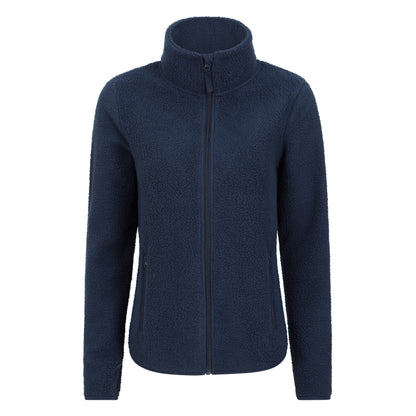 Dark Blue - Front - Mountain Warehouse Womens-Ladies Cosmos Recycled Fleece Jacket