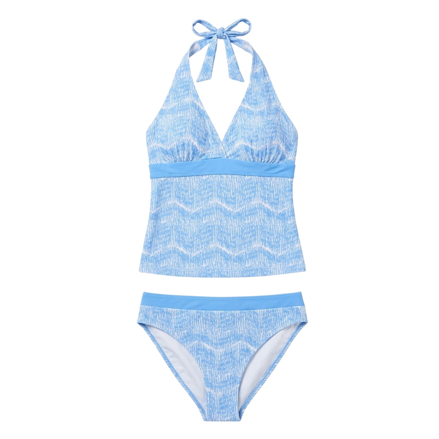 Bright Blue - Front - Mountain Warehouse Womens-Ladies Ocean Notion Tankini Top