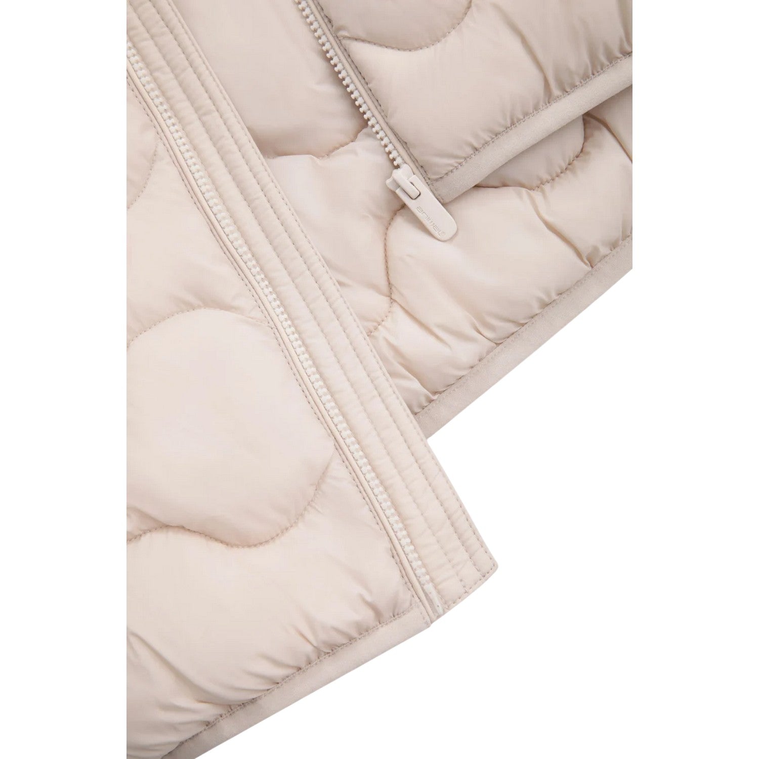 Beige - Lifestyle - Animal Childrens-Kids Quilted Water Resistant Sleeveless Gilet