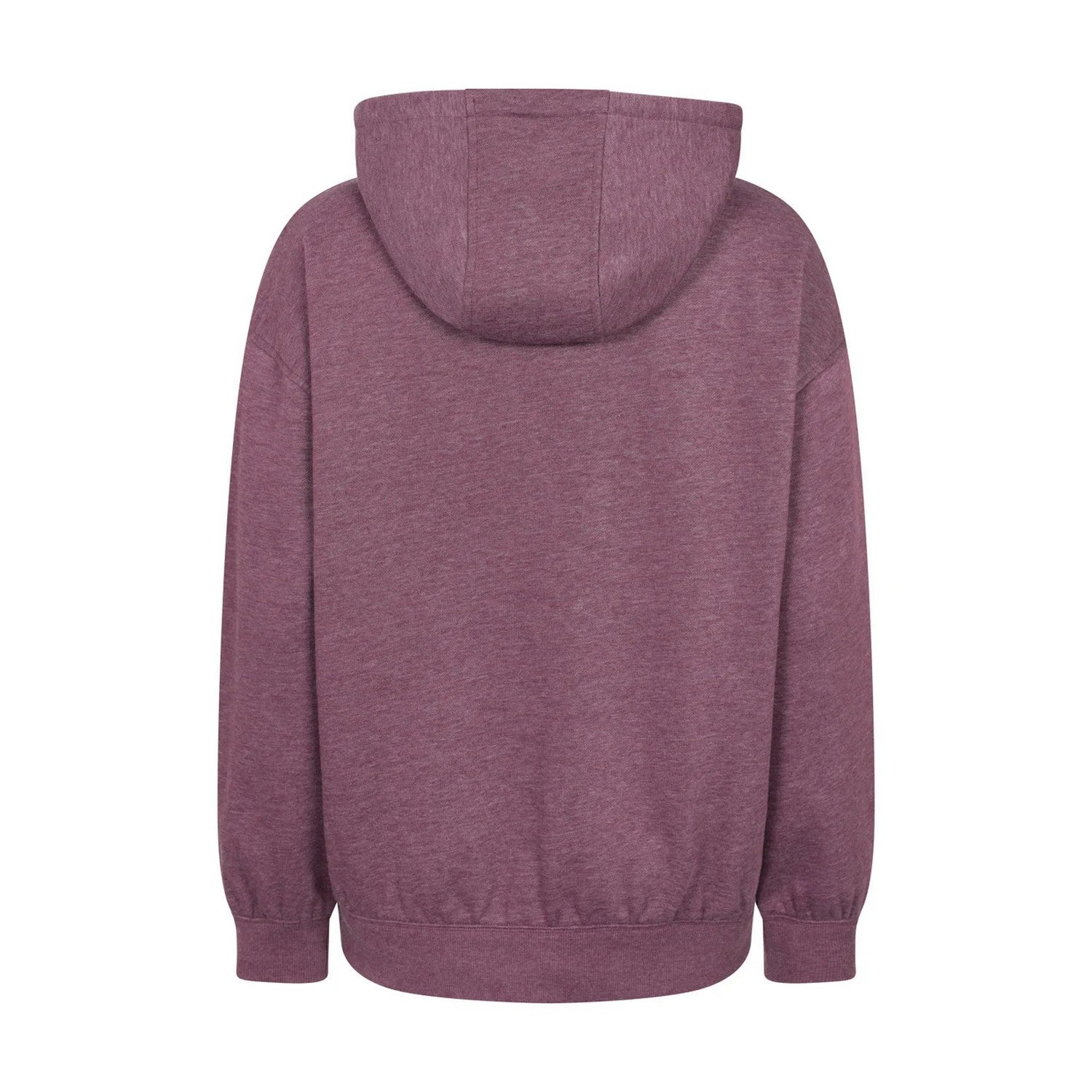 Burgundy - Back - Mountain Warehouse Womens-Ladies Winding Trek Relaxed Fit Hoodie