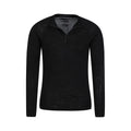 Black - Lifestyle - Mountain Warehouse Mens Merino II Base Layer Top