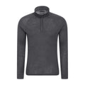 Grey - Front - Mountain Warehouse Mens Merino II Base Layer Top