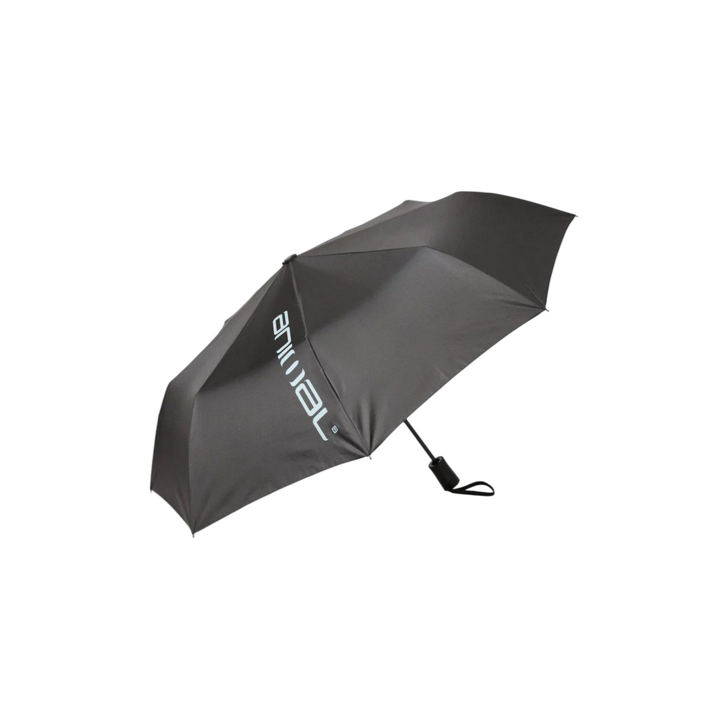 Black - Back - Animal Mini Automatic Folding Umbrella