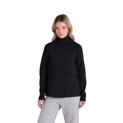 Black - Lifestyle - Animal Womens-Ladies Finn Waterproof Jacket