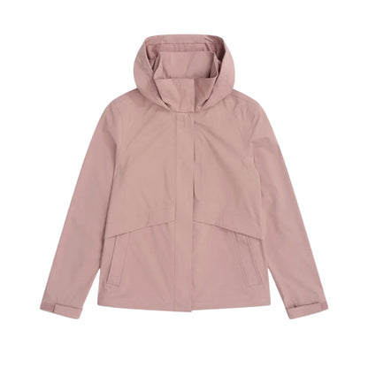 Pink - Front - Animal Womens-Ladies Finn Waterproof Jacket