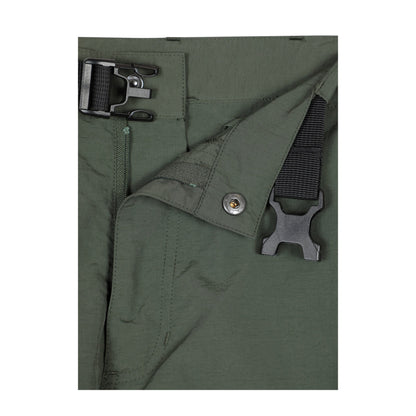 Khaki Green - Lifestyle - Mountain Warehouse Mens Saunter Belted Cargo Shorts