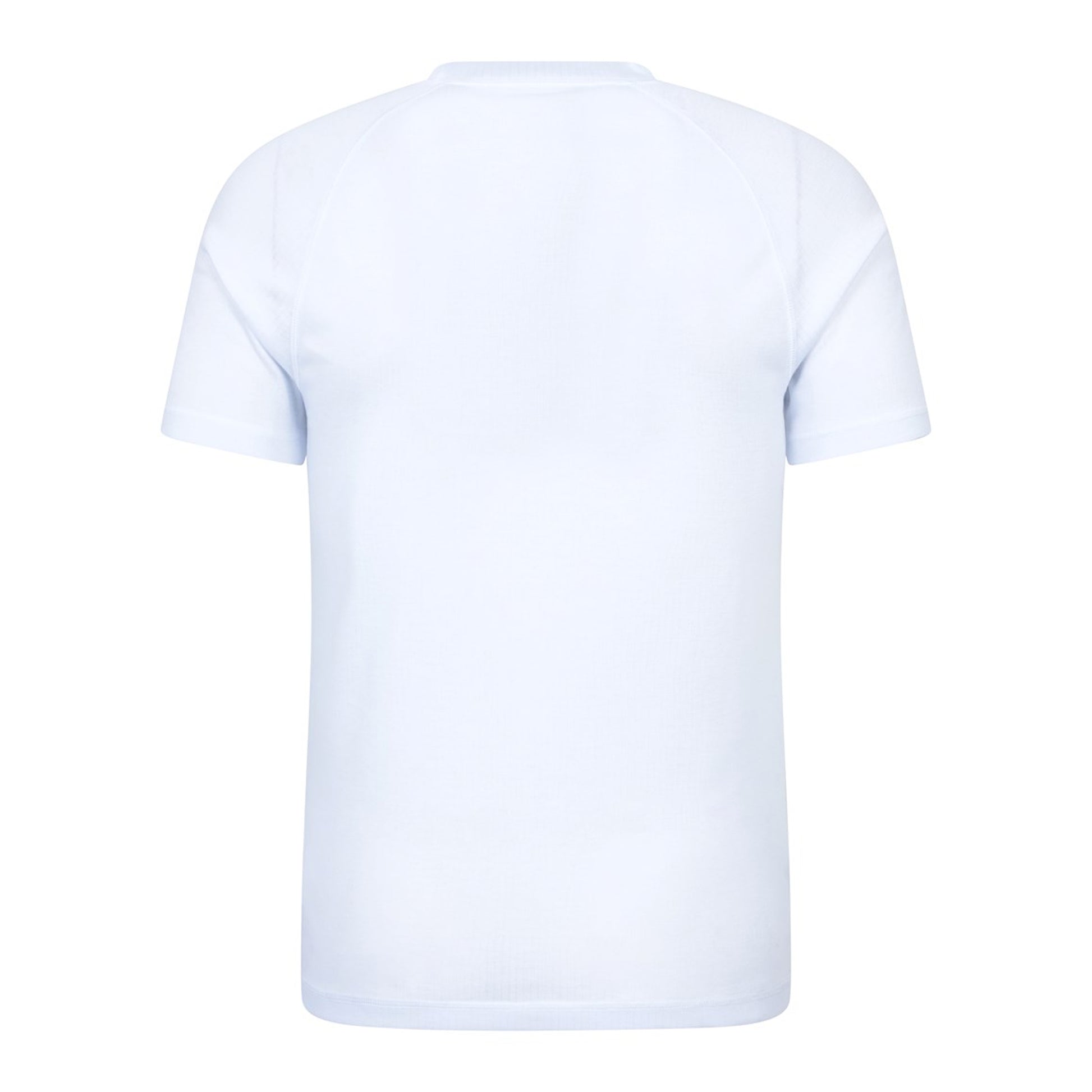 White - Back - Mountain Warehouse Mens Talus Round Neck Short-Sleeved Thermal Top