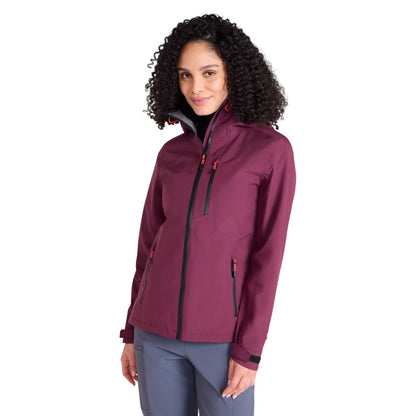 Berry - Lifestyle - Mountain Warehouse Womens-Ladies Bachill 3 Layer Waterproof Jacket